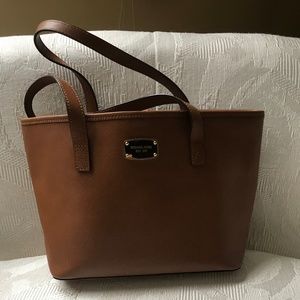 Michael Kors Brown Leather Tote